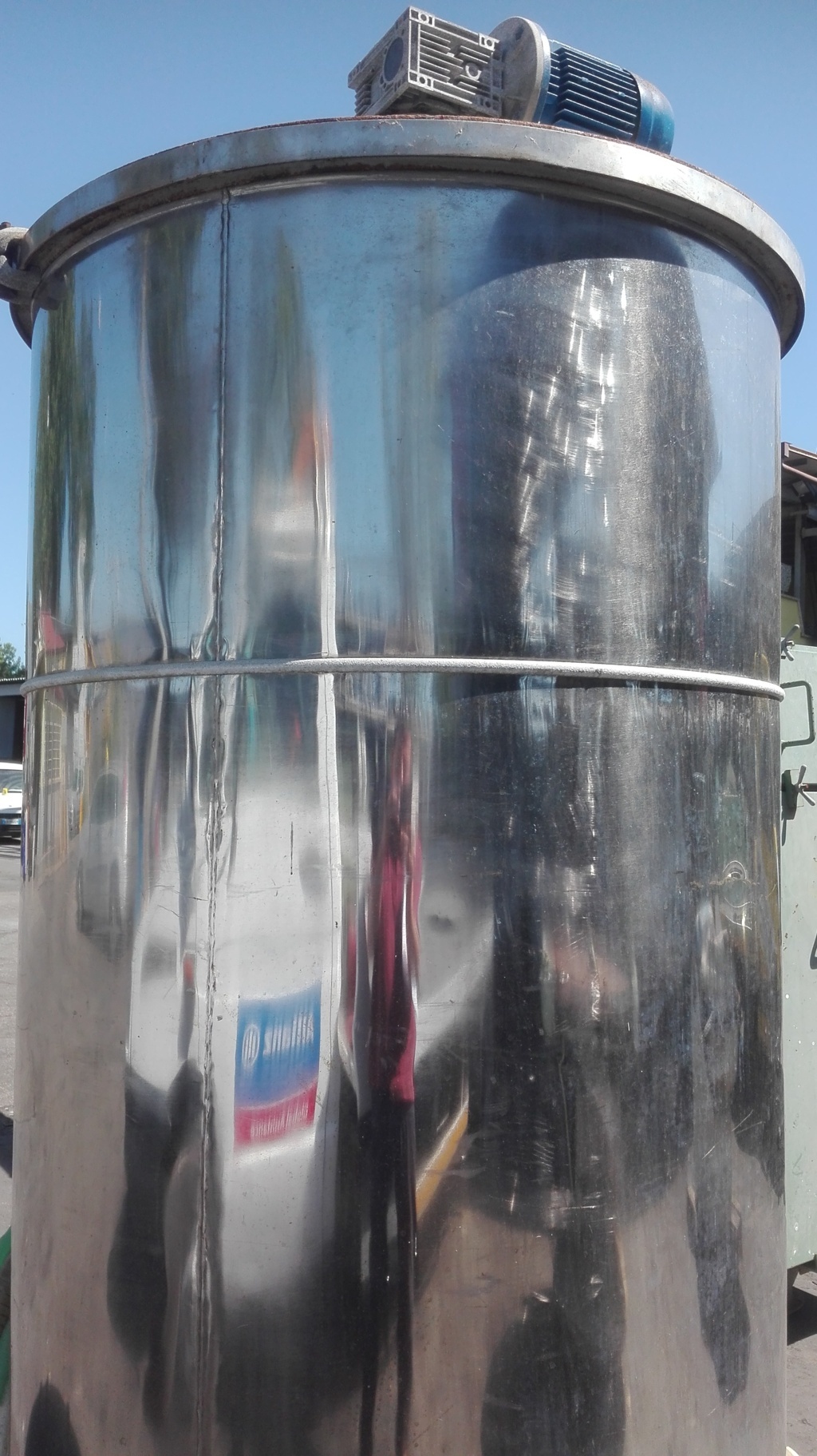 silos | serbatoio usato per liquidi | con carrello