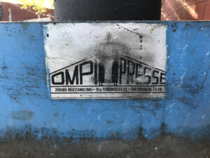 Pressa orizzontale per rifiuti OMPI