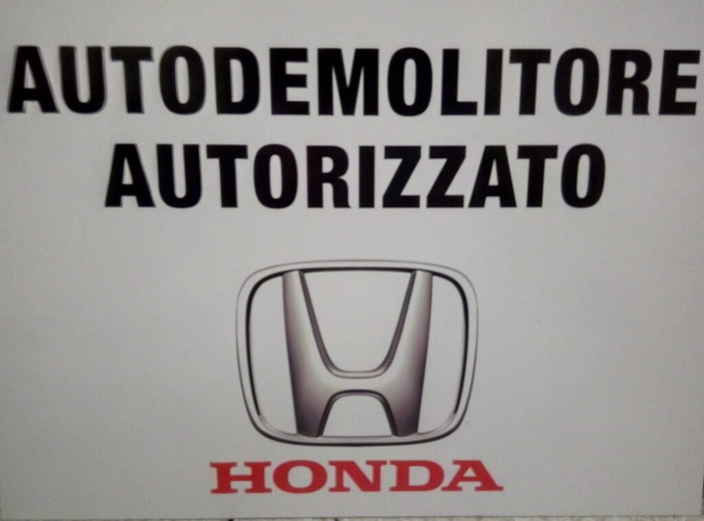 Autodemolitore Autorizzato Honda
