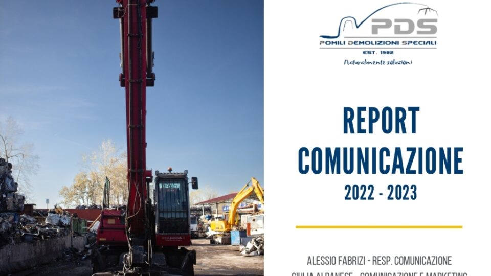 Report Comunicazione Pomili Demolizioni Speciali Srl 2022-2023